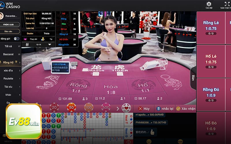 Tham gia để trải nghiệm nhiều game hot tại WM Casino